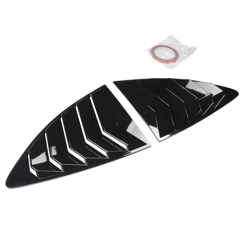 Gloss Black Window Louver C50647