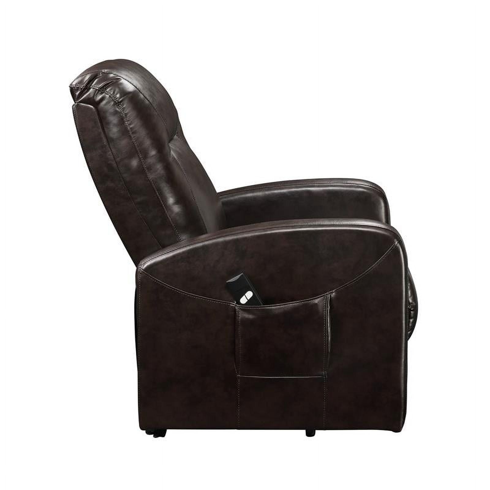 Faux Leather Power Lift Recliner F913969